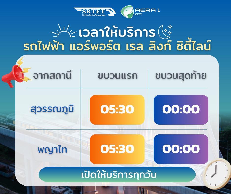 ขบวนสุดท้าย airport link 2026